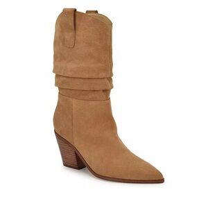 Nine West Women's Tan Suede Boots